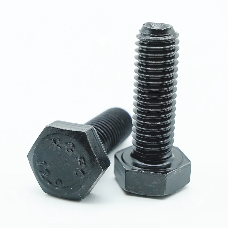 Nigrum Oxide Hex Caput Bolts