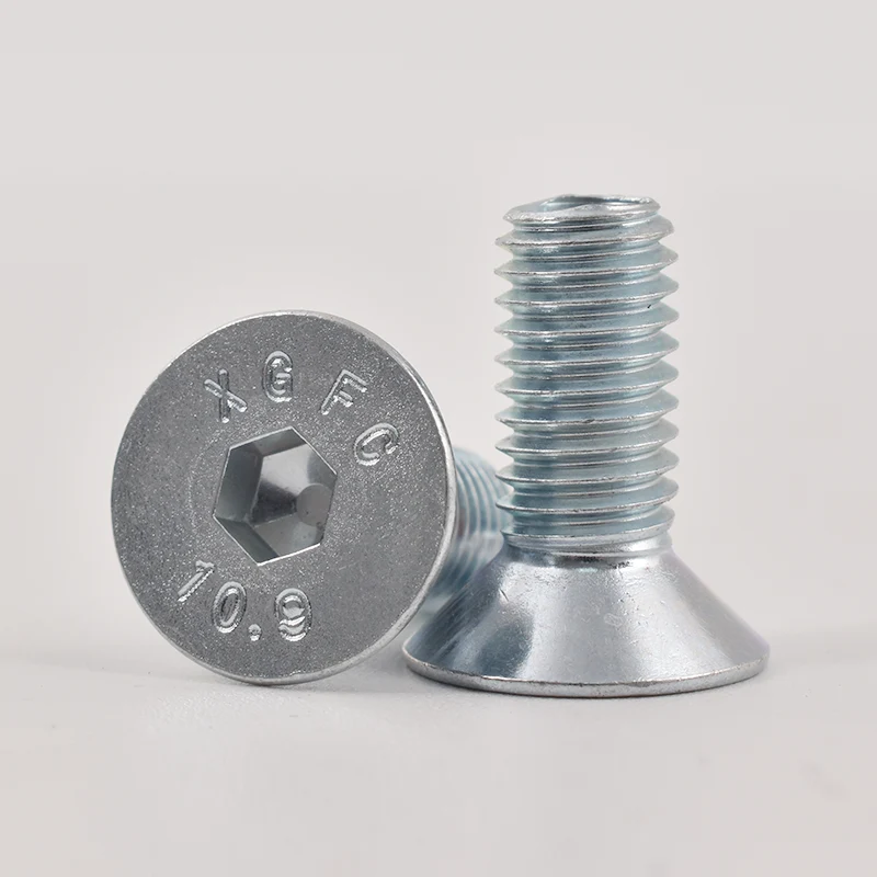 Galvanized Hex Socket Counterununununk caput CAP Cochleas