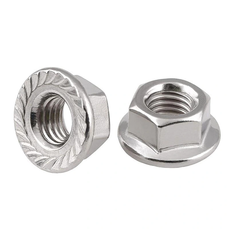 Nickel, patella hex nuces cum LABIUM