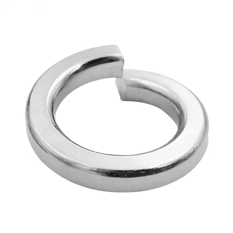 Nickel, patella unum coil vere clausum washers